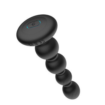 Nexus Korek Analny Tornado Rotating Beaded Probe Large Black - korek analny (czarny)