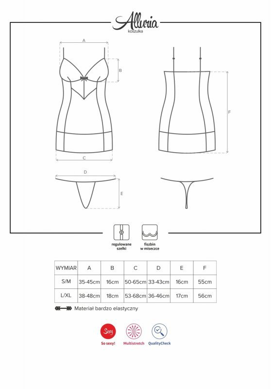 Alluria koszulka L/XL