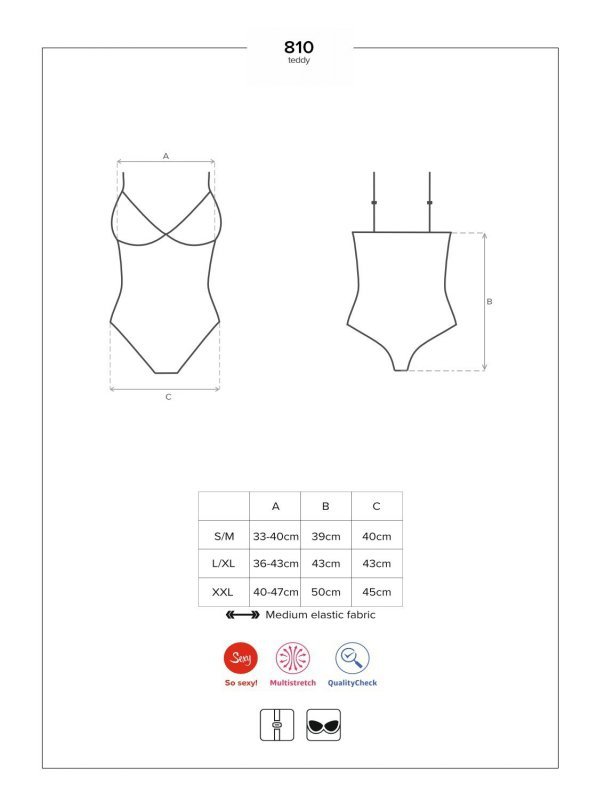 810-TED-1 body czarne S/M