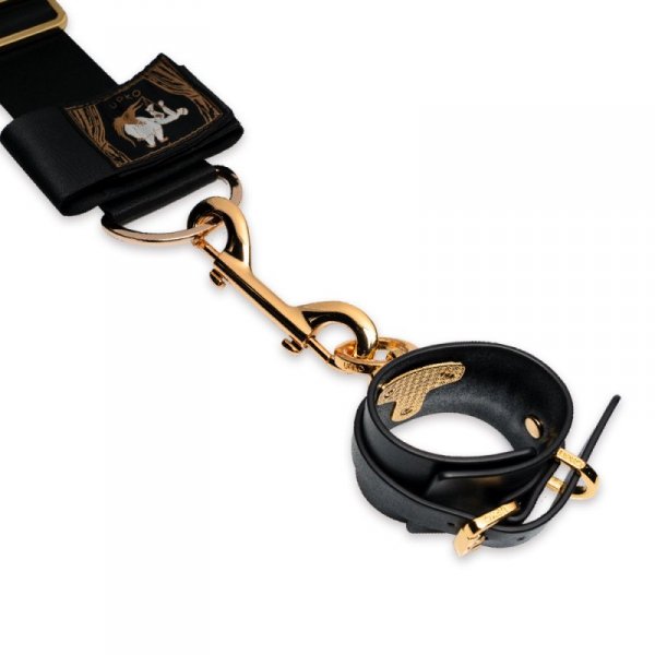 Upko Bed Restraint Strap - zestaw pasów do krepowania (czarny)