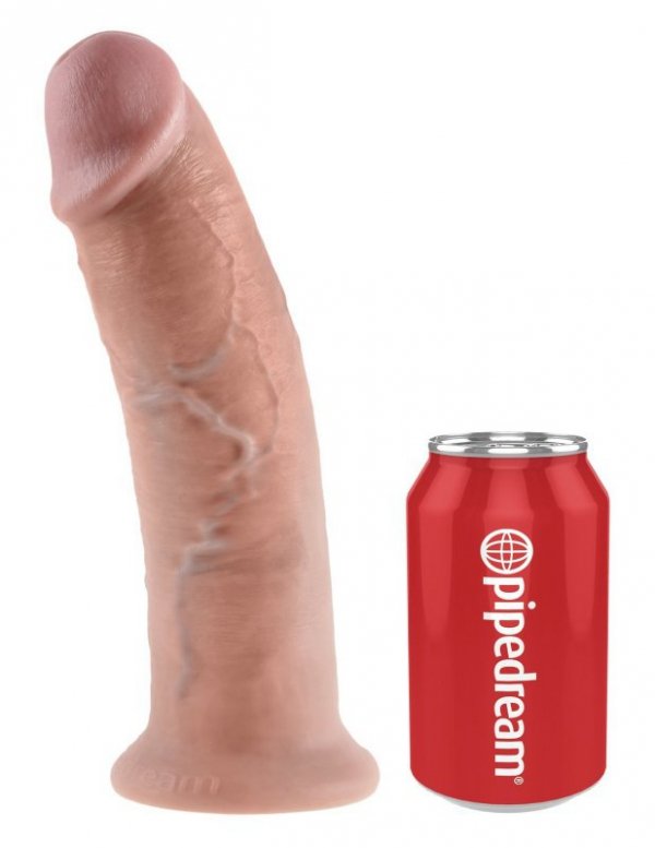 King Cock big dildo - 10'' Cock sztuczny penis (cielisty)