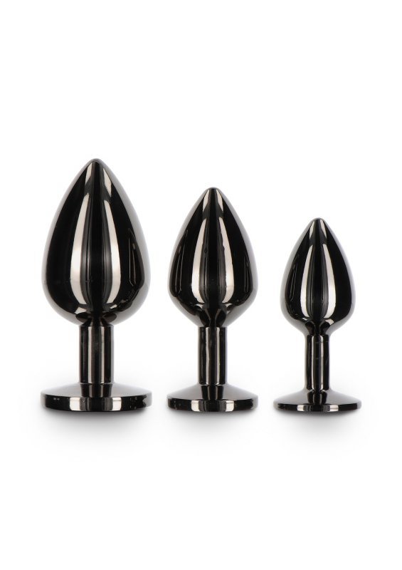 Taboom Butt Plug With Diamond Jewel Silver L - korek analny (srebrny)