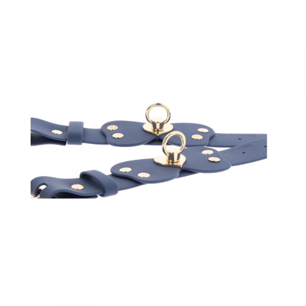 Taboom kajdanki na kostki Silicone Ankle Cuff Set - kajdanki (czarny)