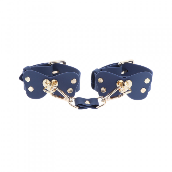 Taboom kajdanki na kostki Silicone Ankle Cuff Set - kajdanki (czarny)