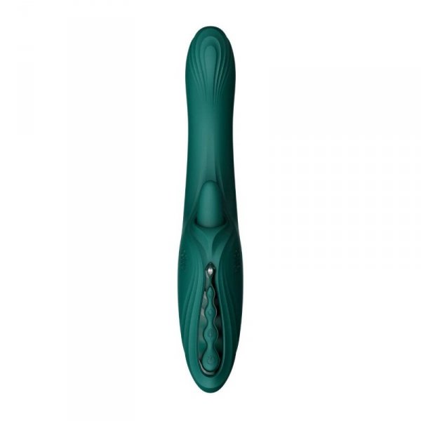 Zalo Ares Turquoise Green - wibrator króliczek (zielony)