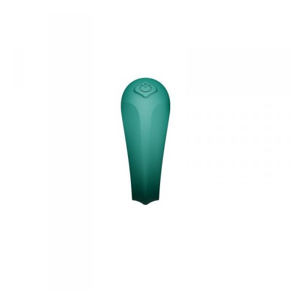 Zalo Apis Turquoise Green - pierścień erekcyjny ze stymulatorem (zielony)