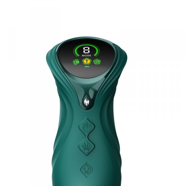 Zalo Mose 2 Turquoise Green - wibrator króliczek (zielony