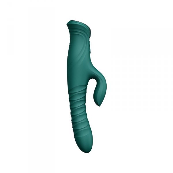Zalo Mose 2 Turquoise Green - wibrator króliczek (zielony