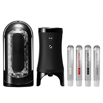 Tenga masturbator Flip Zero EVR Electronic Vibrotation Black (czarny)