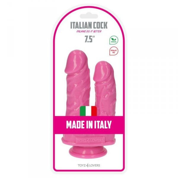 Dildo- Romolo e Remo Pink 7.5&quot;&quot;