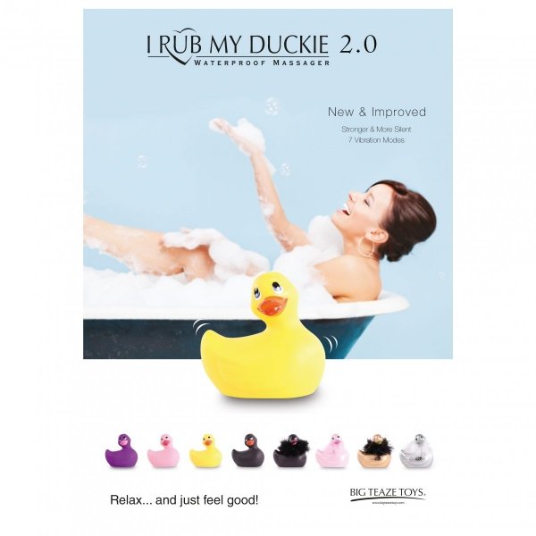 I Rub My Duckie 2.0 Paris - masażer łechtaczki (złoty)
