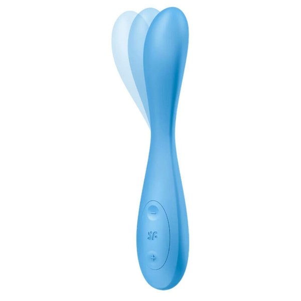 Satisfyer Wibrator-G-Spot Flex 4 Connect App - wibrator (niebieski)