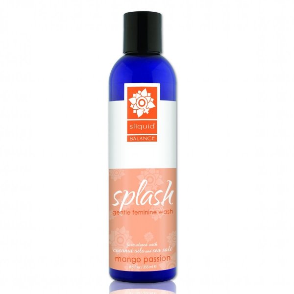 Sliquid Balance Splash Mango Passion 255 ml - płyn do higieny intymnej dla kobiet (mango) 
