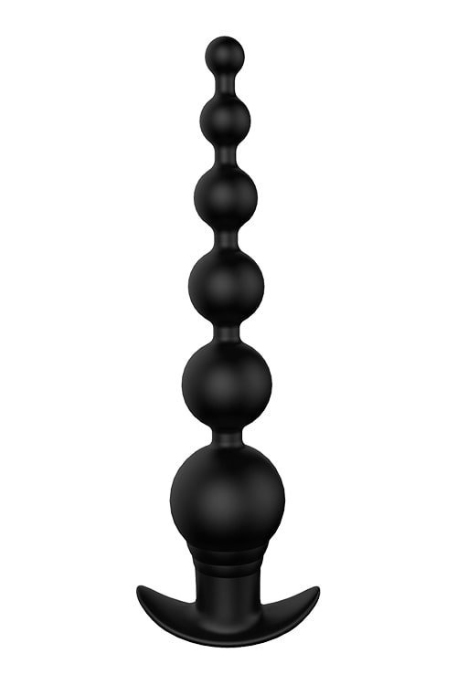 Dream Toys Cheeky Love Remote Graduating Beads - wibrujące kulki analne z pilotem (czarny)