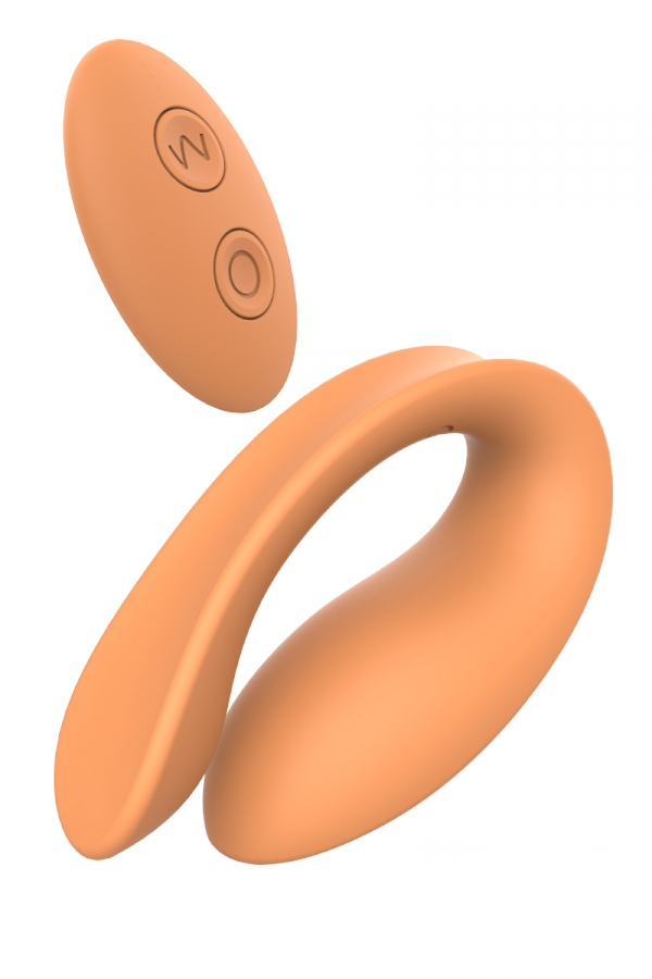 Dream Toys Glam Couples Vibrator - jajko wibrujące (pomarańczowe)