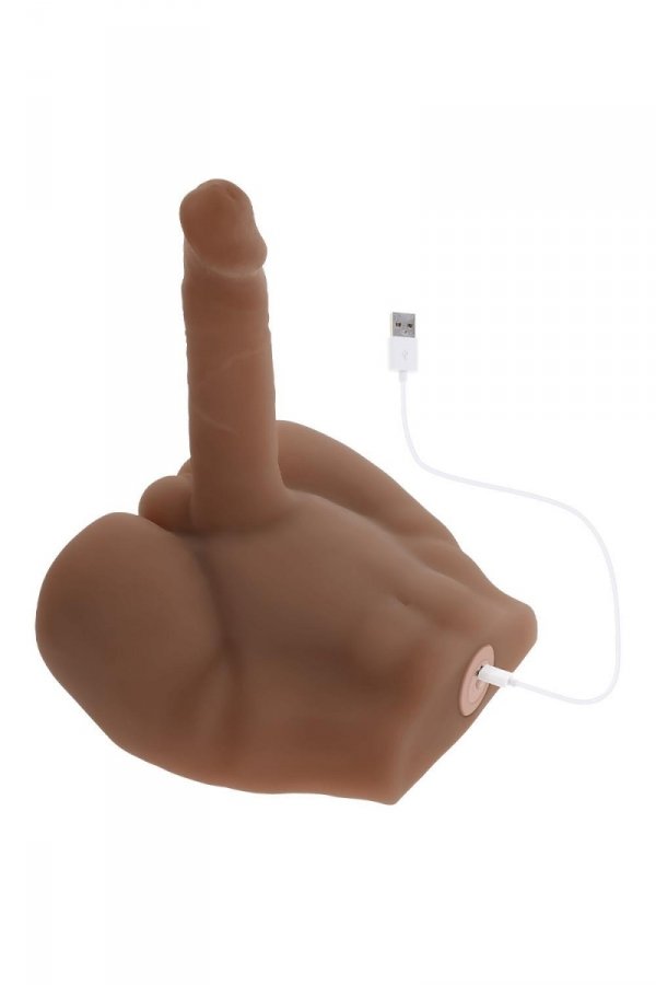 Evolved Torso Easy Rider Dark - dildo/pulsator (cielisty)
