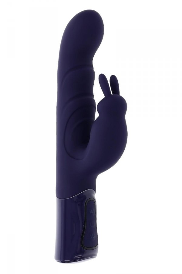 Evolved Rabbit Vibrator Big Deal Black - wibrator króliczek (fioletowy)