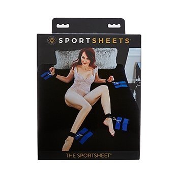 Sportsheets - The Sportsheet King Size - zestaw do krępowania (niebieski) 