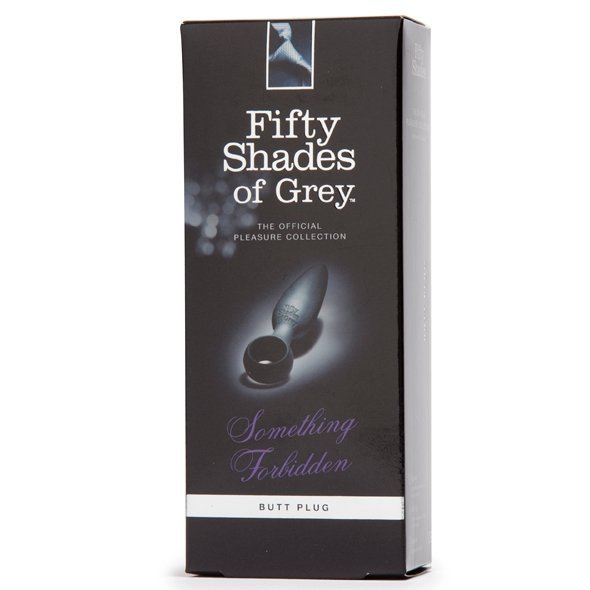 Fifty Shades of Grey korek analny - Something Forbidden (czarny)