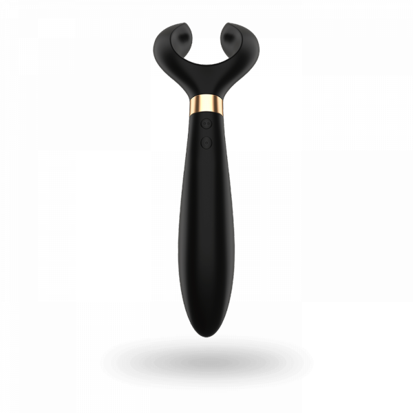 SATISFYER PARTNER MULTIFUN 3 Endless Fun - wibrator dla par (czarny)