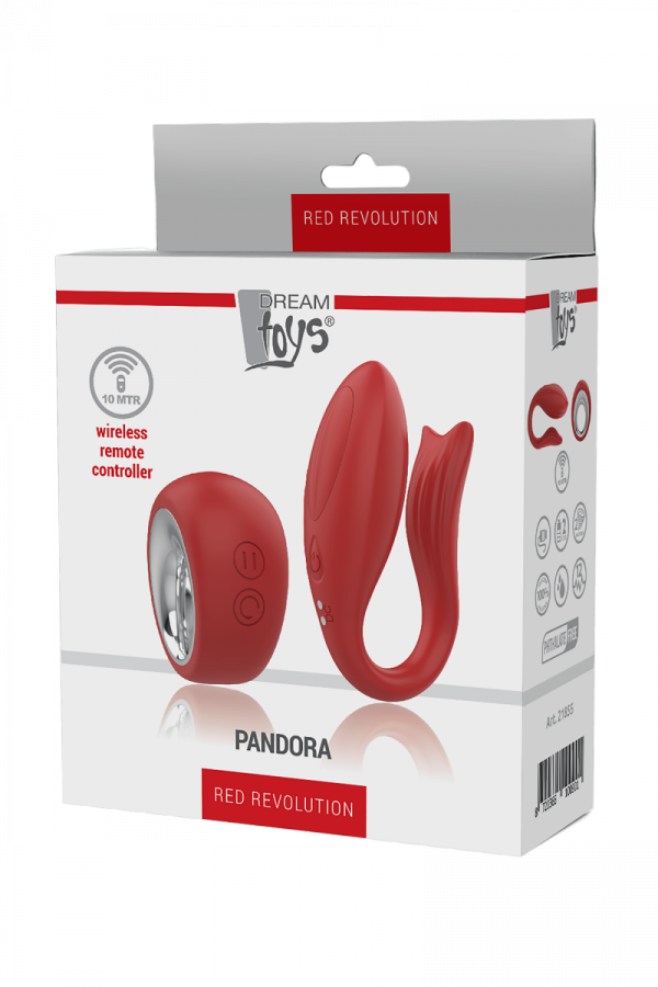 Dream Toys Red Revolution Pandora - wibrator dla par