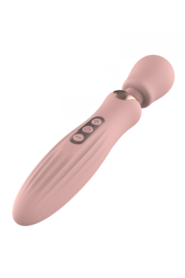 Dream Toys GLAM LARGE WAND VIBRATOR - masażer do ciała (różowy)