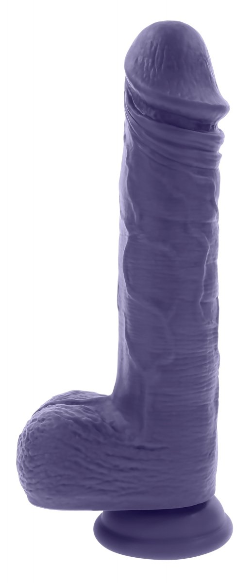 Evolved Pleasure Rider - dildo z wibracjami (fioletowy)