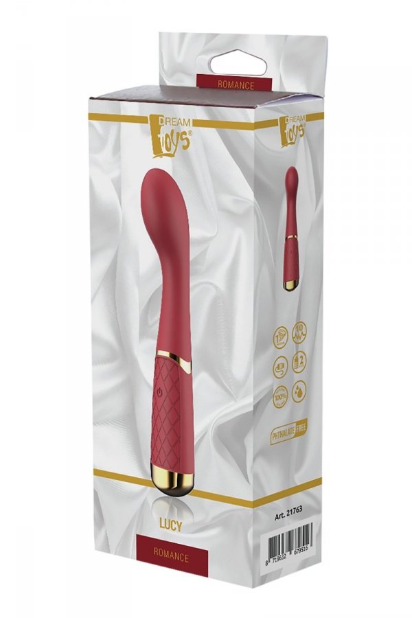 Dream Toys Romance Lucy - wibrator (czerwony)