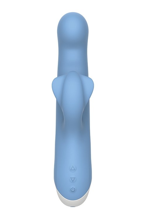 Evolved A&amp;E THUMP N THRUST - wibrator króliczke (niebieski)