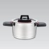 Garnek ze skład.uszami+pokrywka MR-3530-18  2,3L