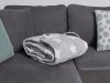 Koc elektryczny NOVEEN EB651 Grey Star super miękki 180x130cm