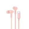 BELKIN SŁUCHAWKI PRZEWODOWE DOUSZNE USB-C, RÓŻOWE