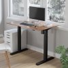ERGO OFFICE BIURKO ELEKTRYCZNE REGULACJA WYSOKOŚCI CZARNE ER-403B