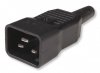 TECHLY LISTWA ZASILAJĄCA RACK 1U 12X GNIAZDO C13 WTYK C20 DO UPS I-CASE STRIP-12C