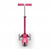 Micro Trójkołowa hulajnoga dziecięca Mini Deluxe Pink