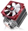 RAIJINTEK Themis Evo Procesor Chłodnica/wentylator 12 cm Metaliczny, Czerwony, Biały