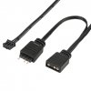 Silverstone Shark Force 160 ARGB Obudowa komputera Wentylator Czarny, Biały 1 szt.