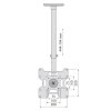 Techly ICACPLB906 94 cm (37) Czarny