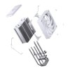 Jonsbo CR-1000 EVO CPU cooler 12cm ARGB Biały 1szt.