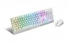 Zestaw klawiatura + mysz MSI VIGOR GK30 COMBO White