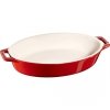 Owalny półmisek ceramiczny STAUB 40511-156-0 - czerwony 1.1 ltr