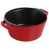 Staub La Cocotte Okrągły Żeliwo Naczynie do pieczenia