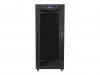 LANBERG SZAFA STOJĄCA RACK 19 27U 600X800 DRZWI SZKLANE LCD CZARNA FF01-6827-12BL (FLAT PACK)