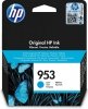HP Oryginalny błękitny wkład atramentowy 953