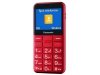 Telefon komórkowy Panasonic KX-TU155EXR Czerwony