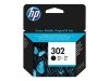 Tusz HP czarny HP 302, HP302=F6U66AE, 190 str.,3,5 ml