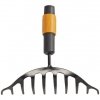 Fiskars QuikFit Grabie ogrodowe Czarny Stal