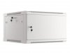 LANBERG SZAFA WISZĄCA RACK 19 6U 600X600 DRZWI METALOWE SZARA (FLAT PACK) WF01-6606-00S