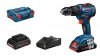 Bosch GSB 18V-55 PROFESSIONAL 1800 RPM Zamek centralny 1,1 kg Czarny, Niebieski, Czerwony
