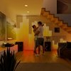 Twinkly Matrix – 500 RGB LED Lampki w kształcie pereł, przezroczysty przewód, 1.7x7.8ft typ wtyczki F